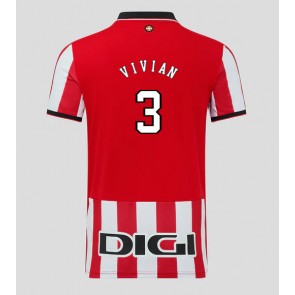 Athletic Bilbao Dani Vivian #3 Replika Hemmatröja 2025-26 Kortärmad